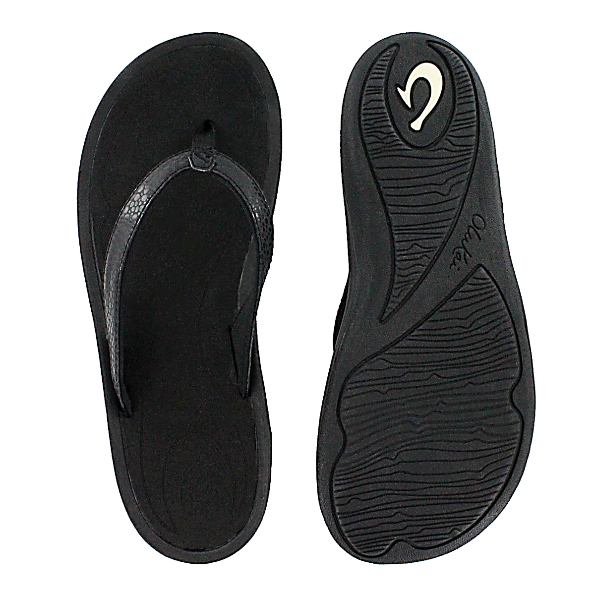 Lds Kulapa Kai black thong sandal