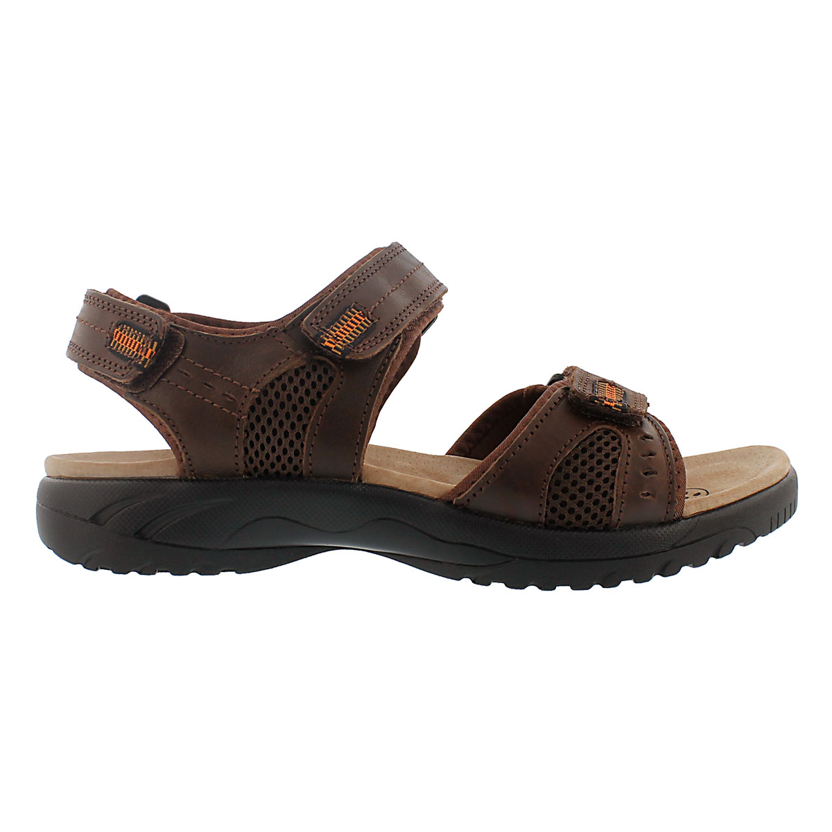 Mns Kurt brown 3 strap sport sandal