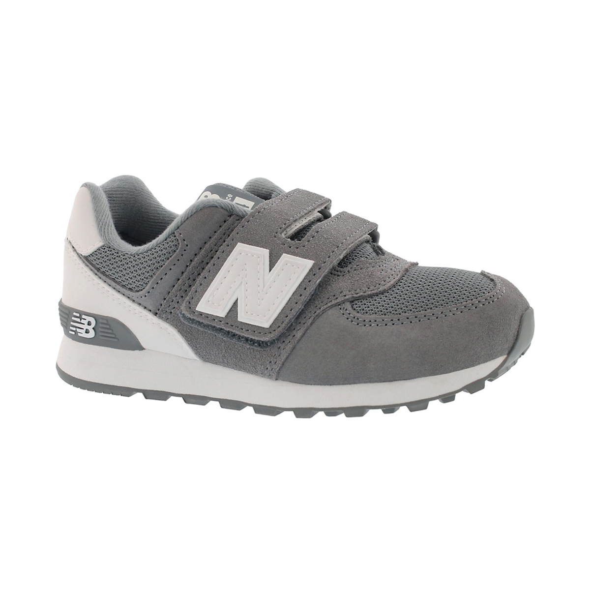 Boys' 574 grey/white sneakers