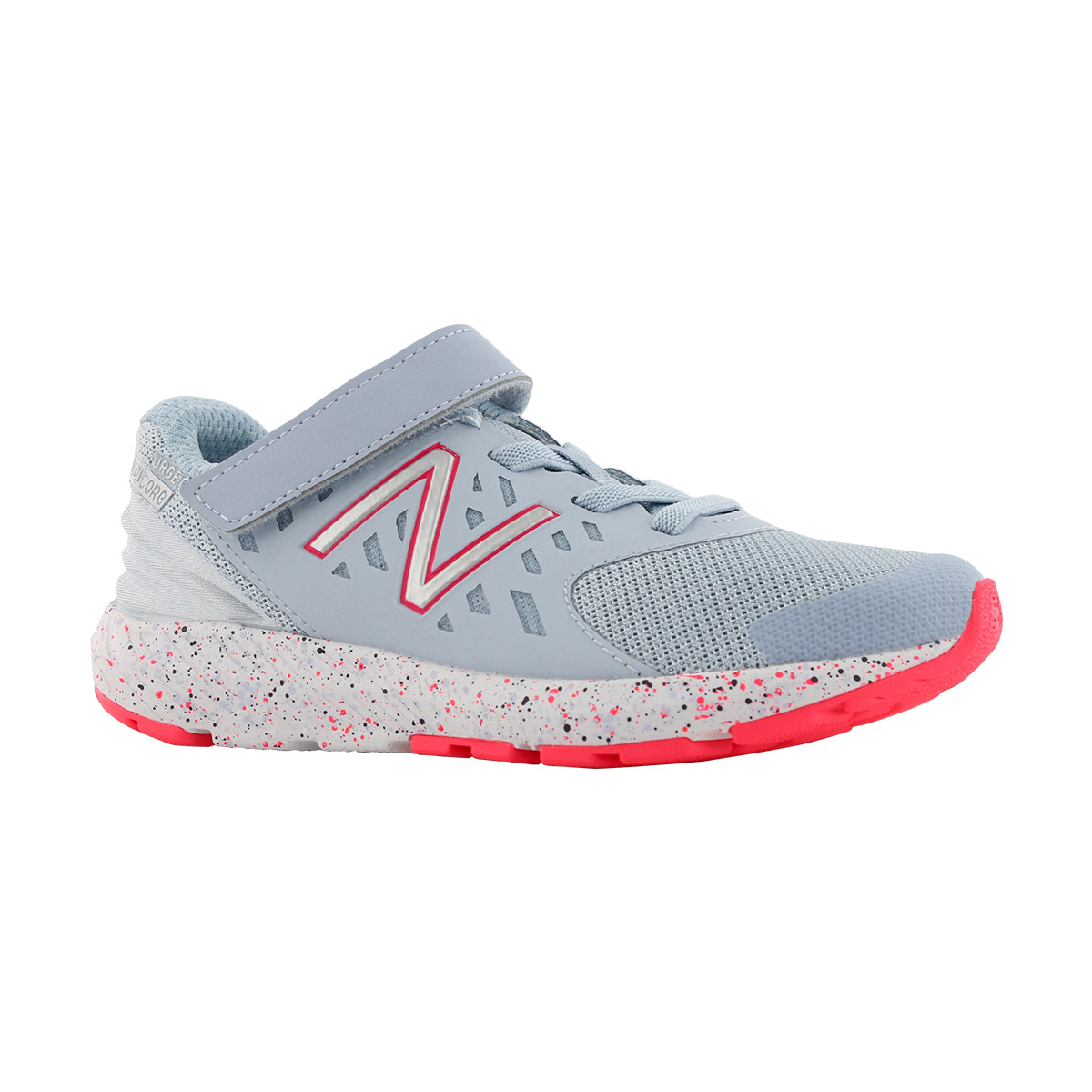Grls Urge blue/pink bungee lace sneaker