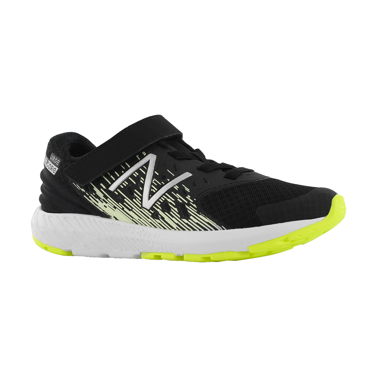 Bys Urge black/glow bungee lace sneaker