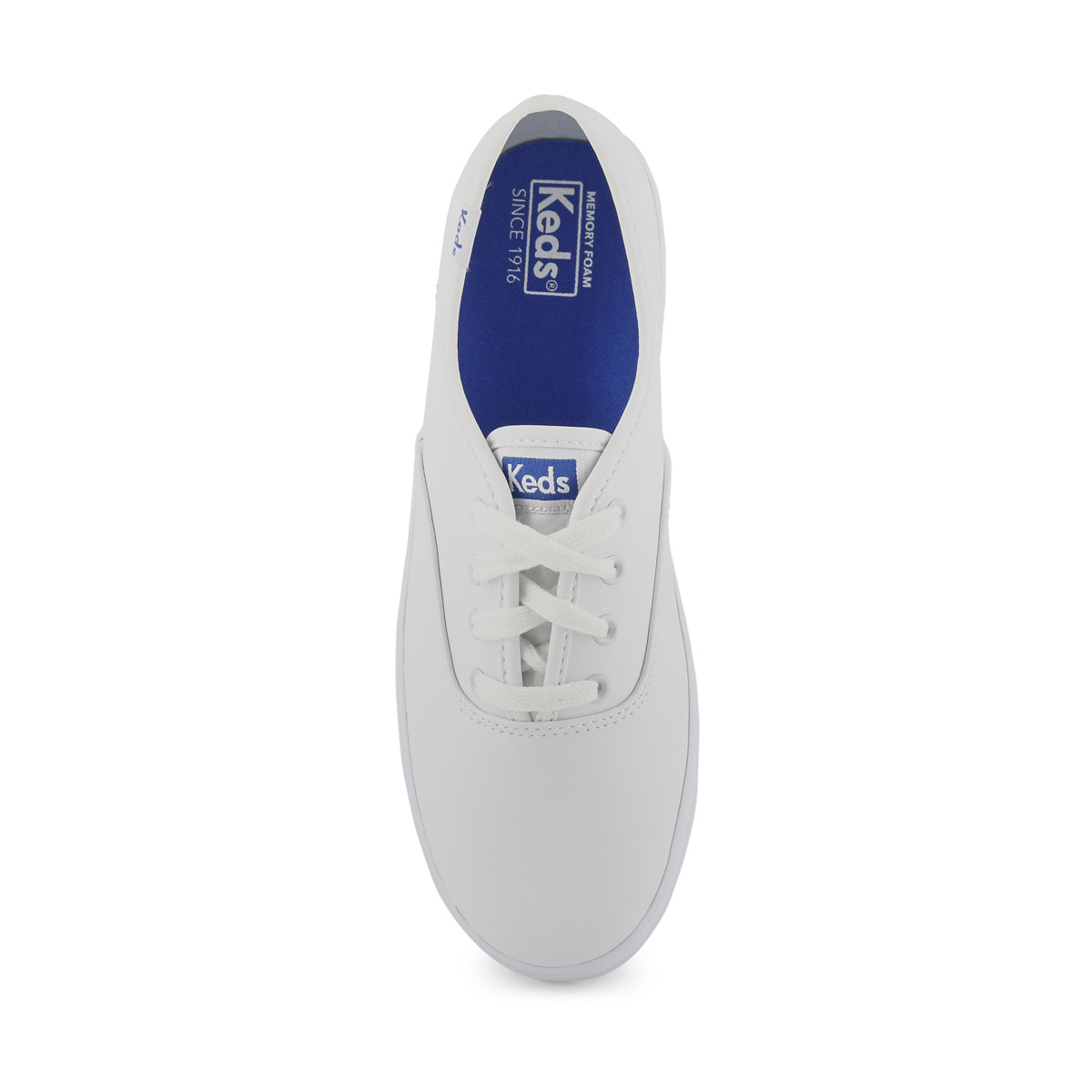 Espadrille Champion, cuir blanc, enfants