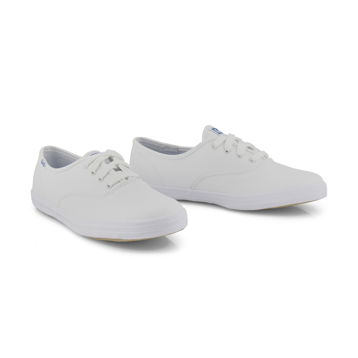 Espadrille Champion, cuir blanc, enfants