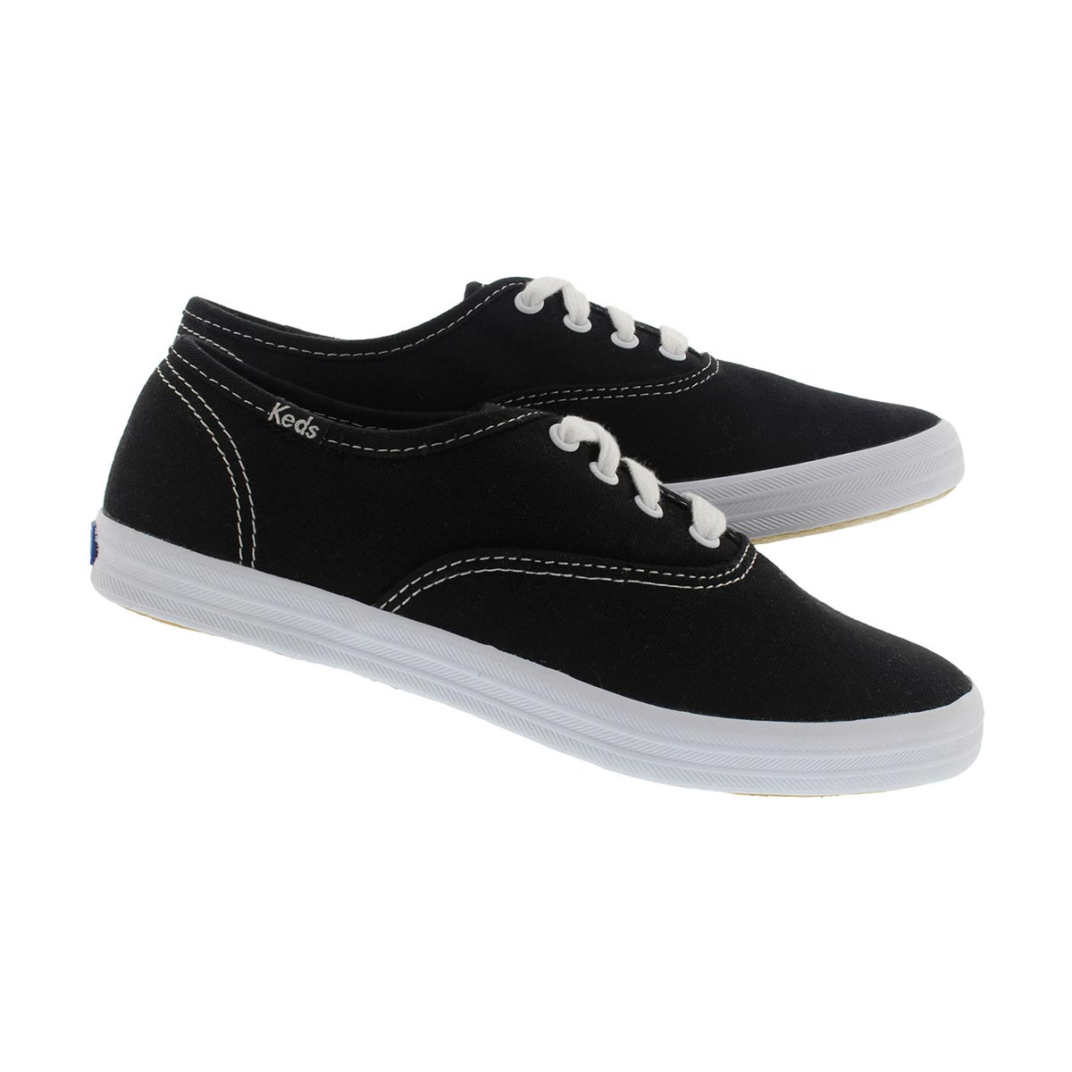 Grls Champion CVO blk/wht canvas sneaker
