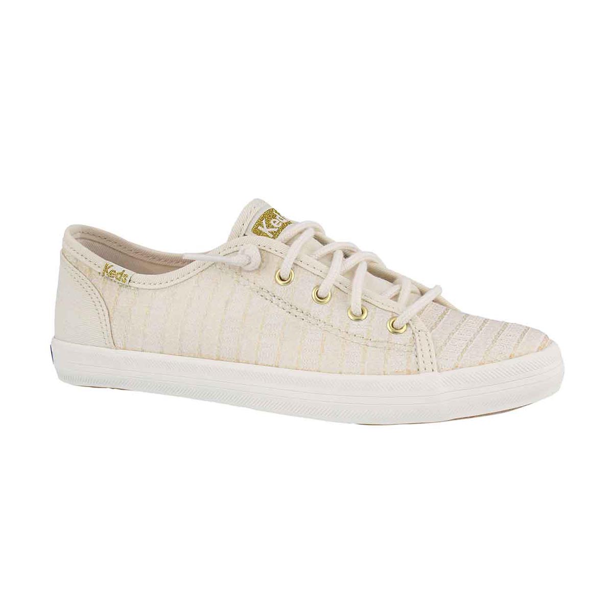 Girls' KICKSTART SEASONAL ivory sneakers