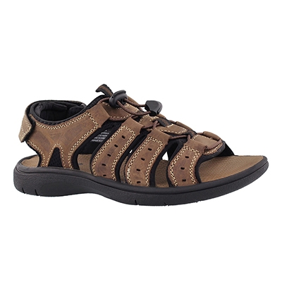 soft moc mens sandals