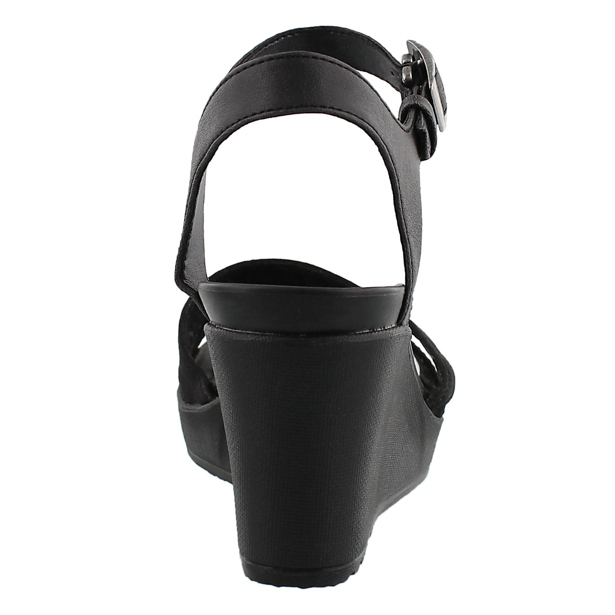 Lds Leigh II black wedge sandal