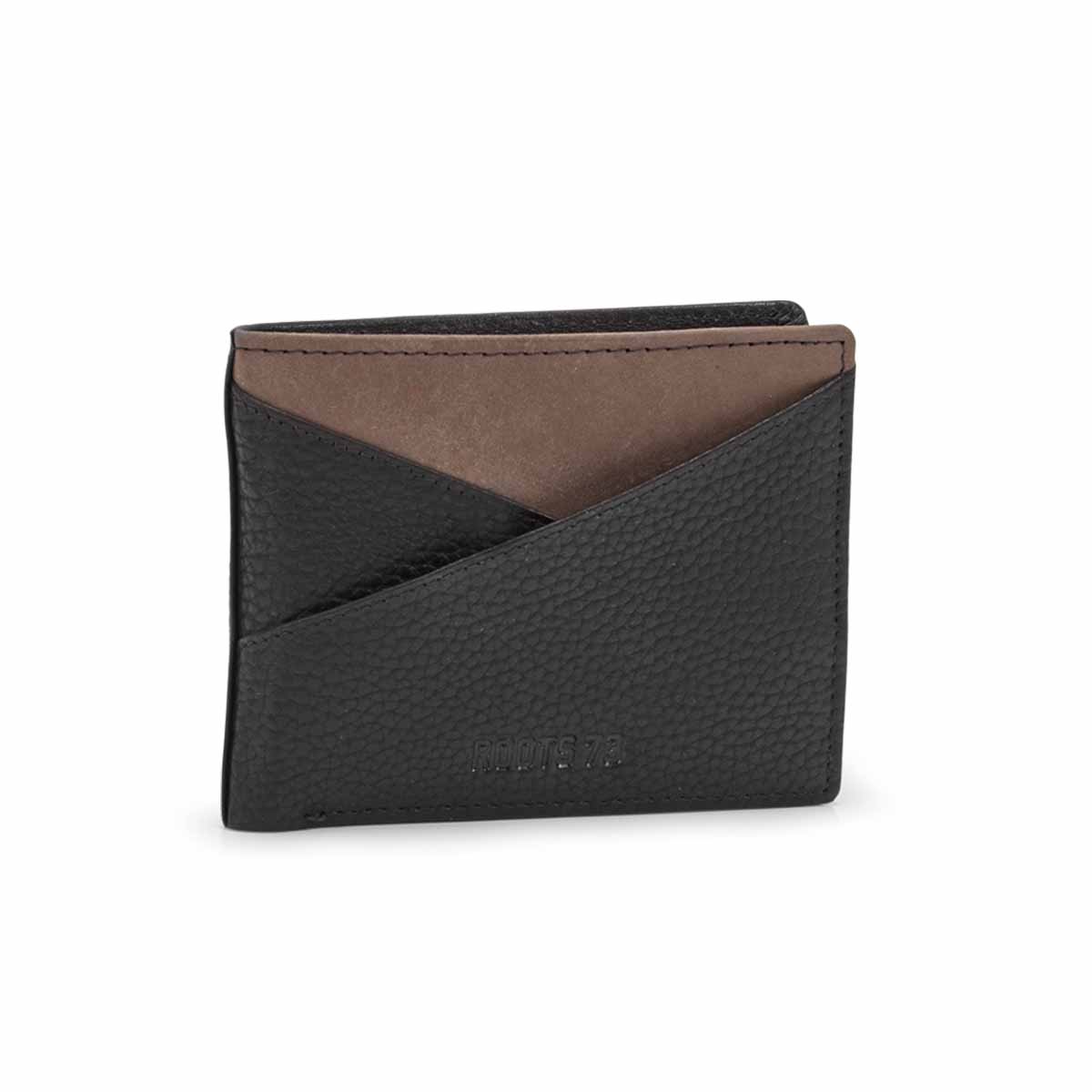 Mns Lennox blk slimfold wallet