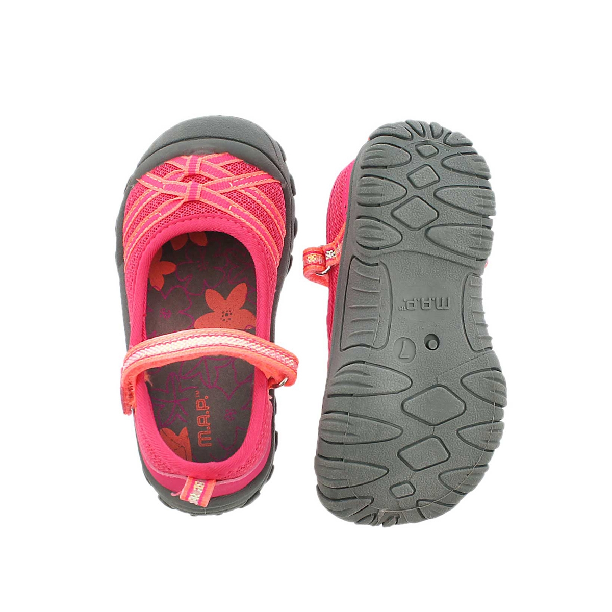 Inf Lilith 3 pink mary jane casual shoe