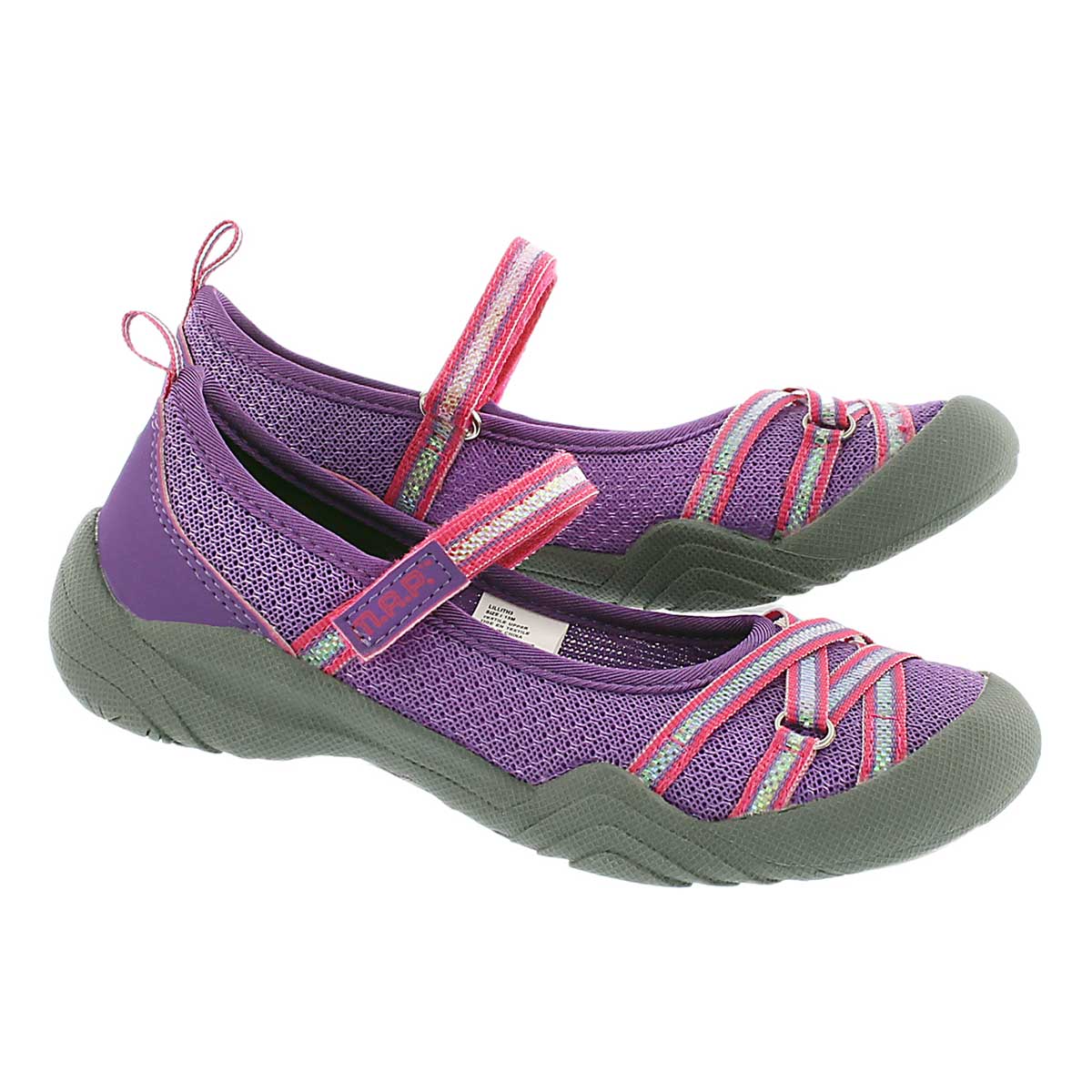 Grl Lilith 3 ppl mary jane casual shoe