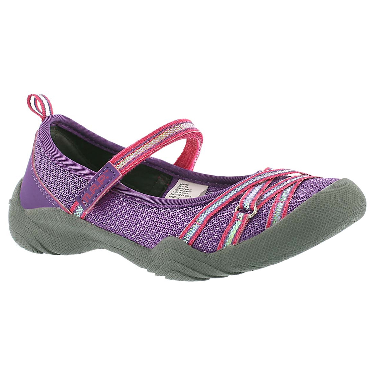 Grl Lilith 3 ppl mary jane casual shoe
