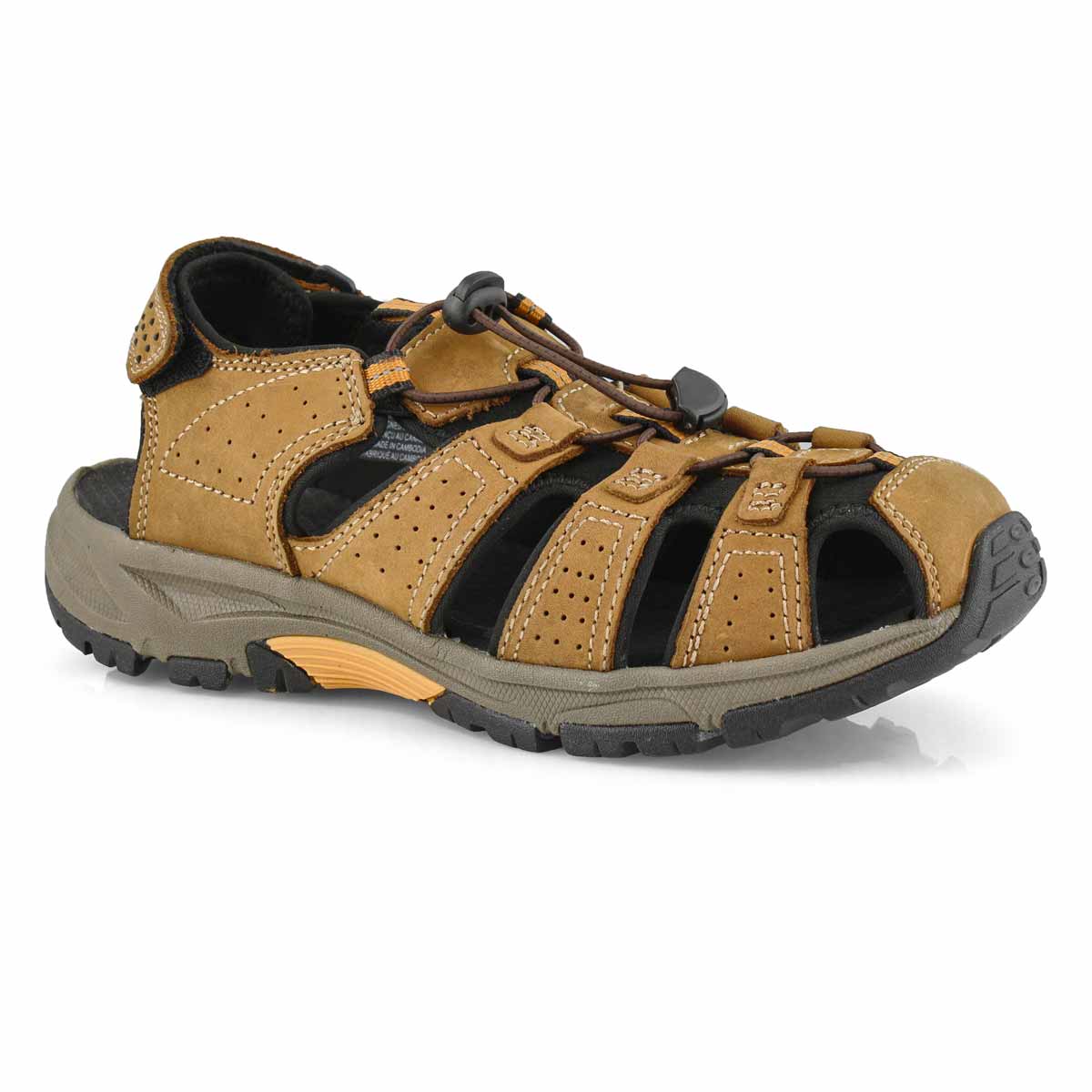 SoftMoc Men's Linus 2 Fisherman Sandal - Bro | SoftMoc.com