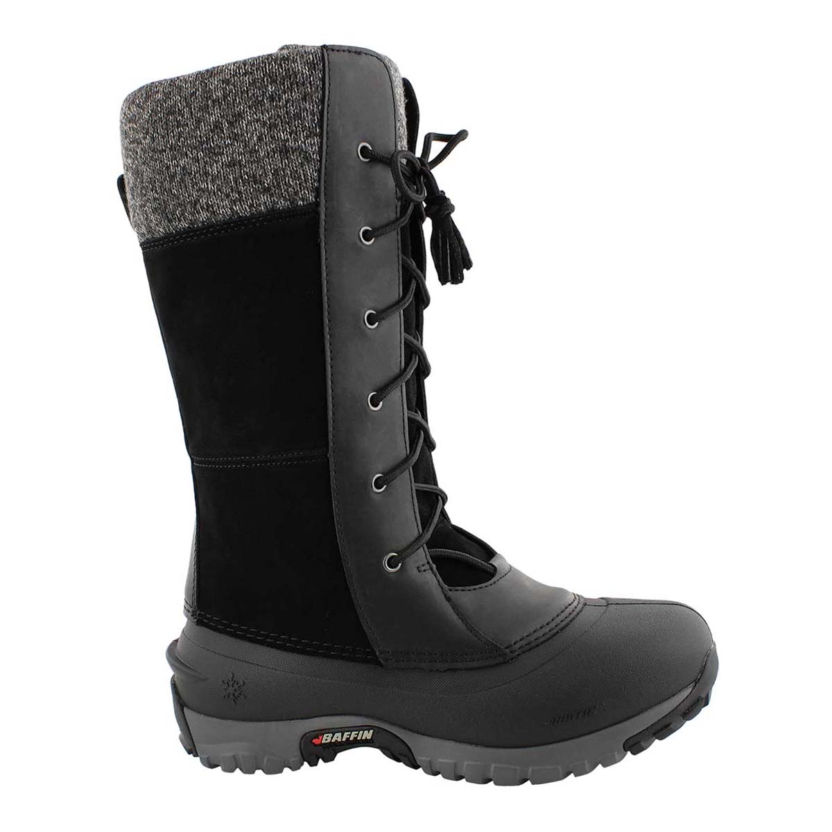Lds Dana char lace up wtpf winter boot