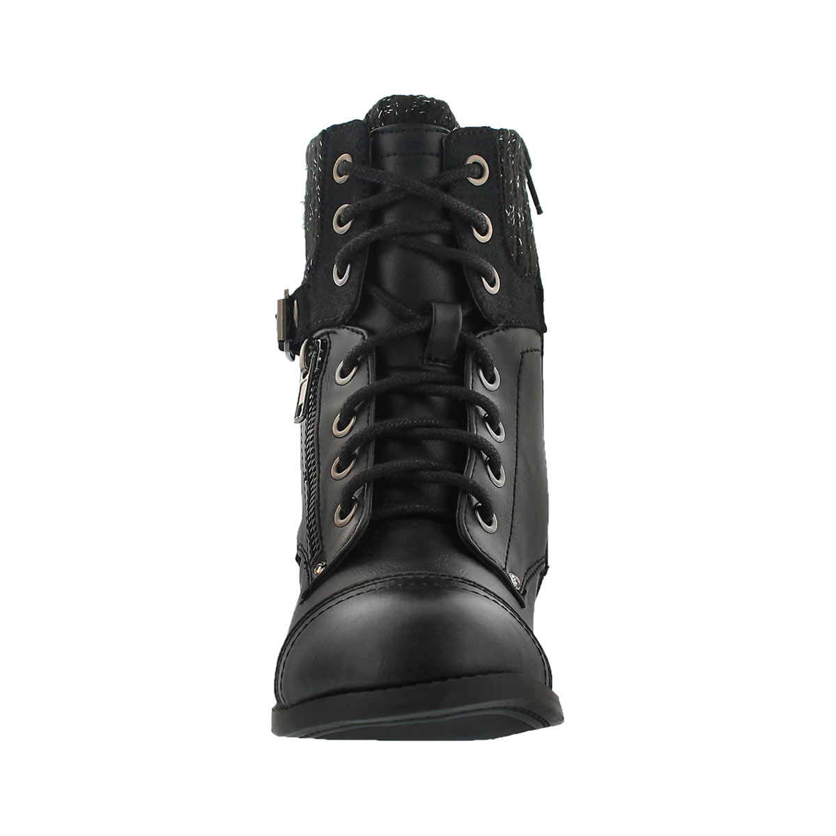Botte militaire Lori, noir, filles