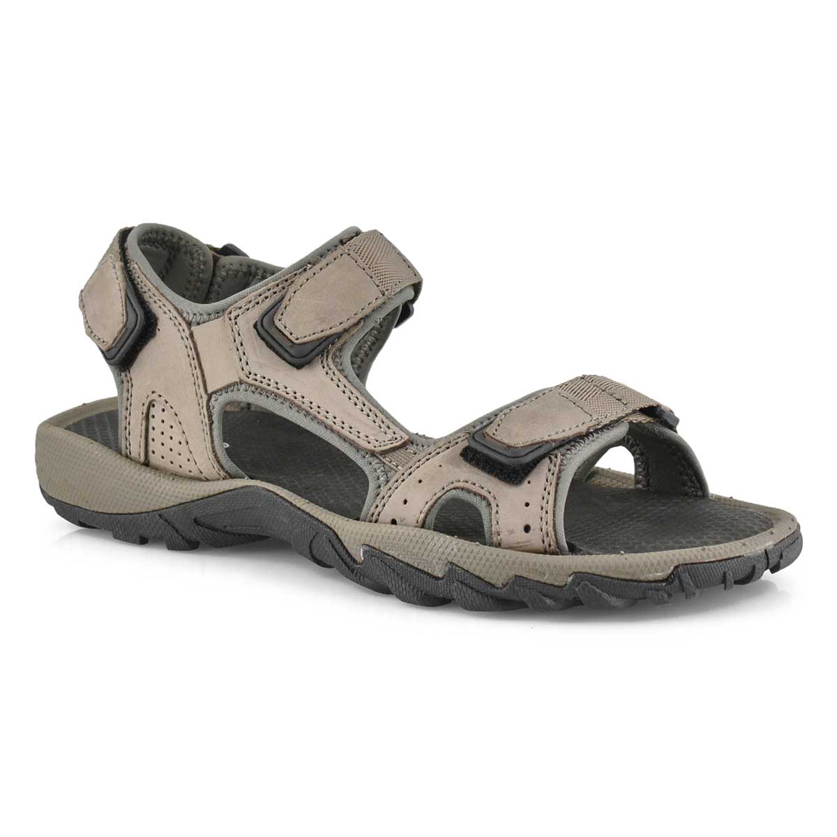 Mns Lucius 4 grey 3 strap sport sandal