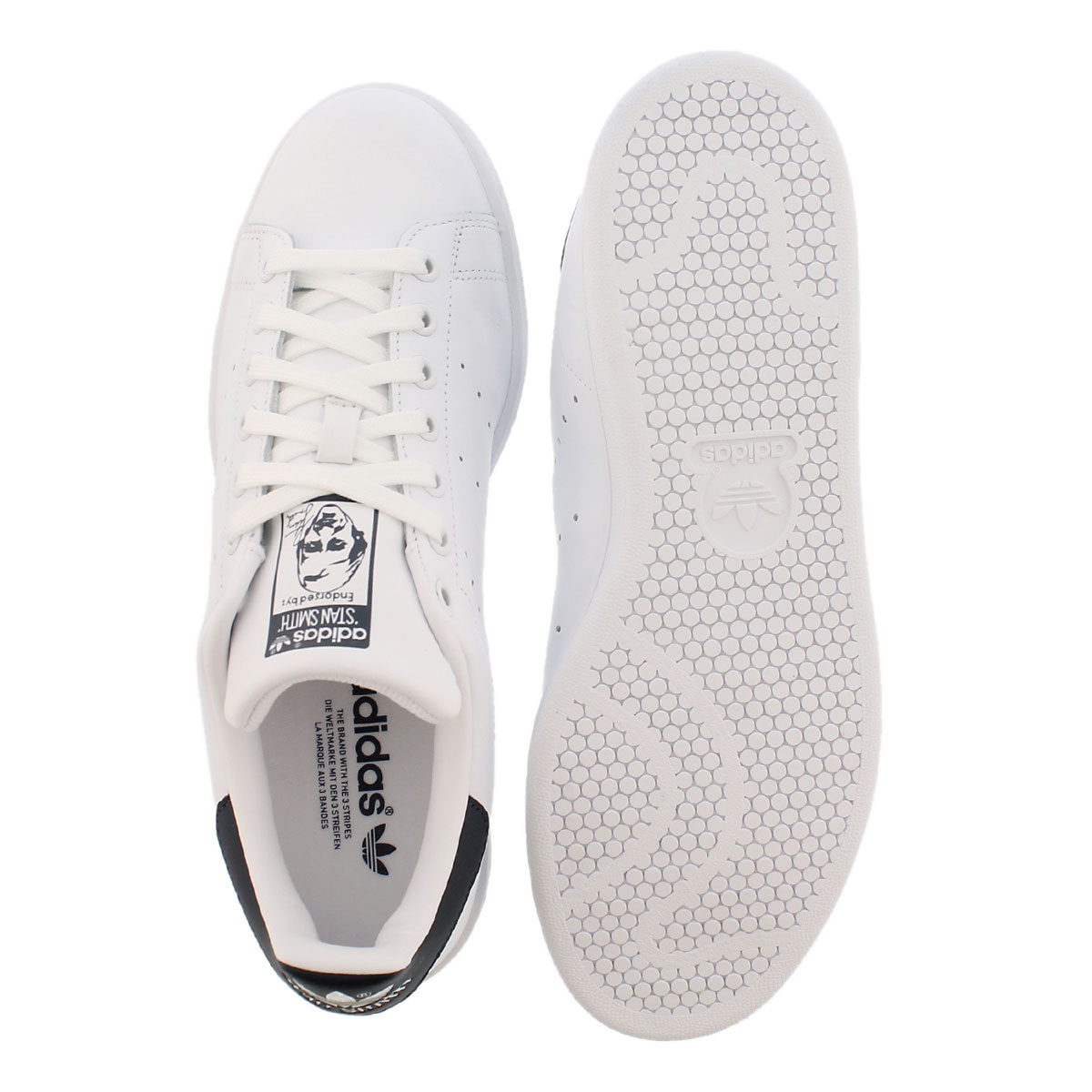 Mns Stan Smith white/blue sneaker