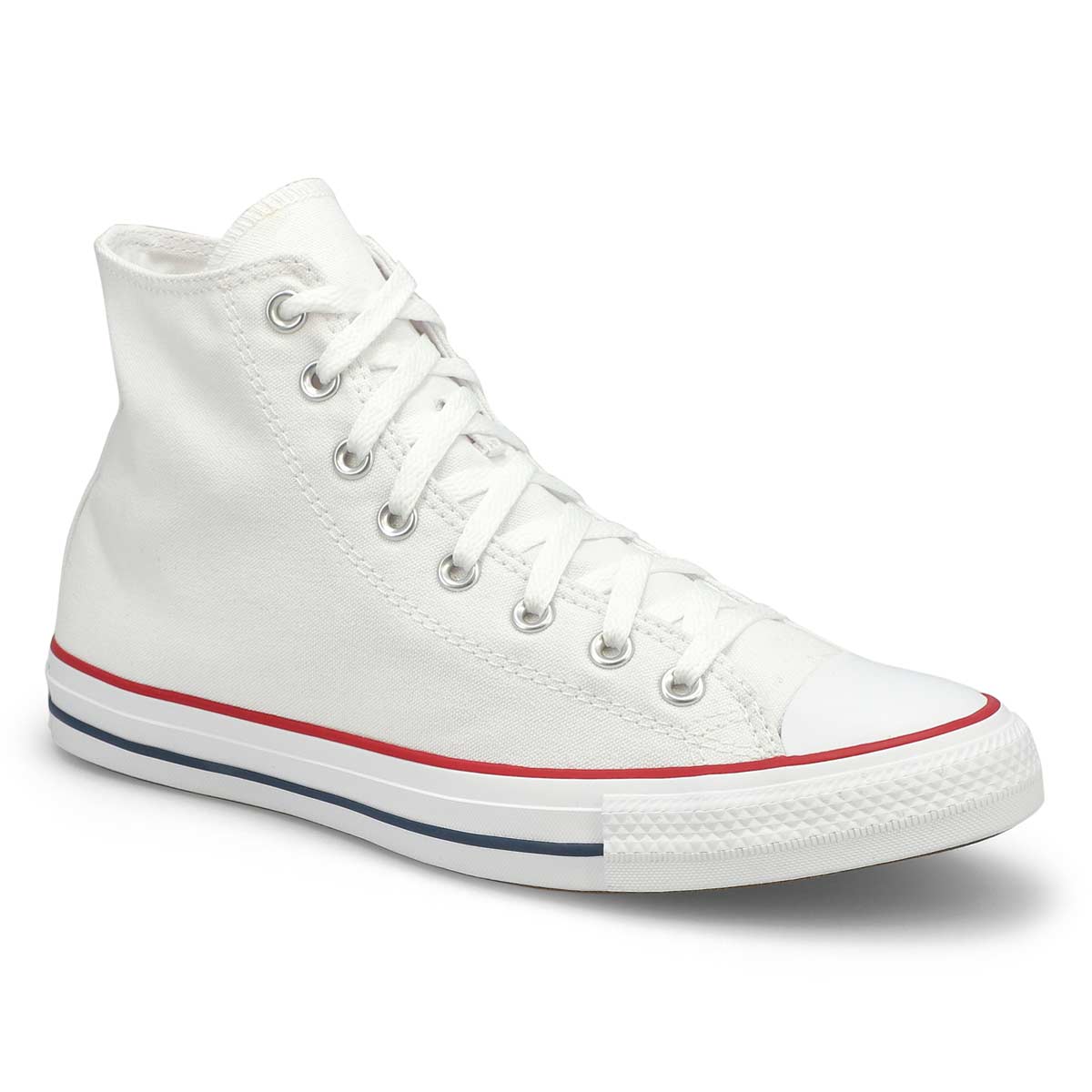 Men's CHUCK TAYLOR CORE HI white canvas sneakers
