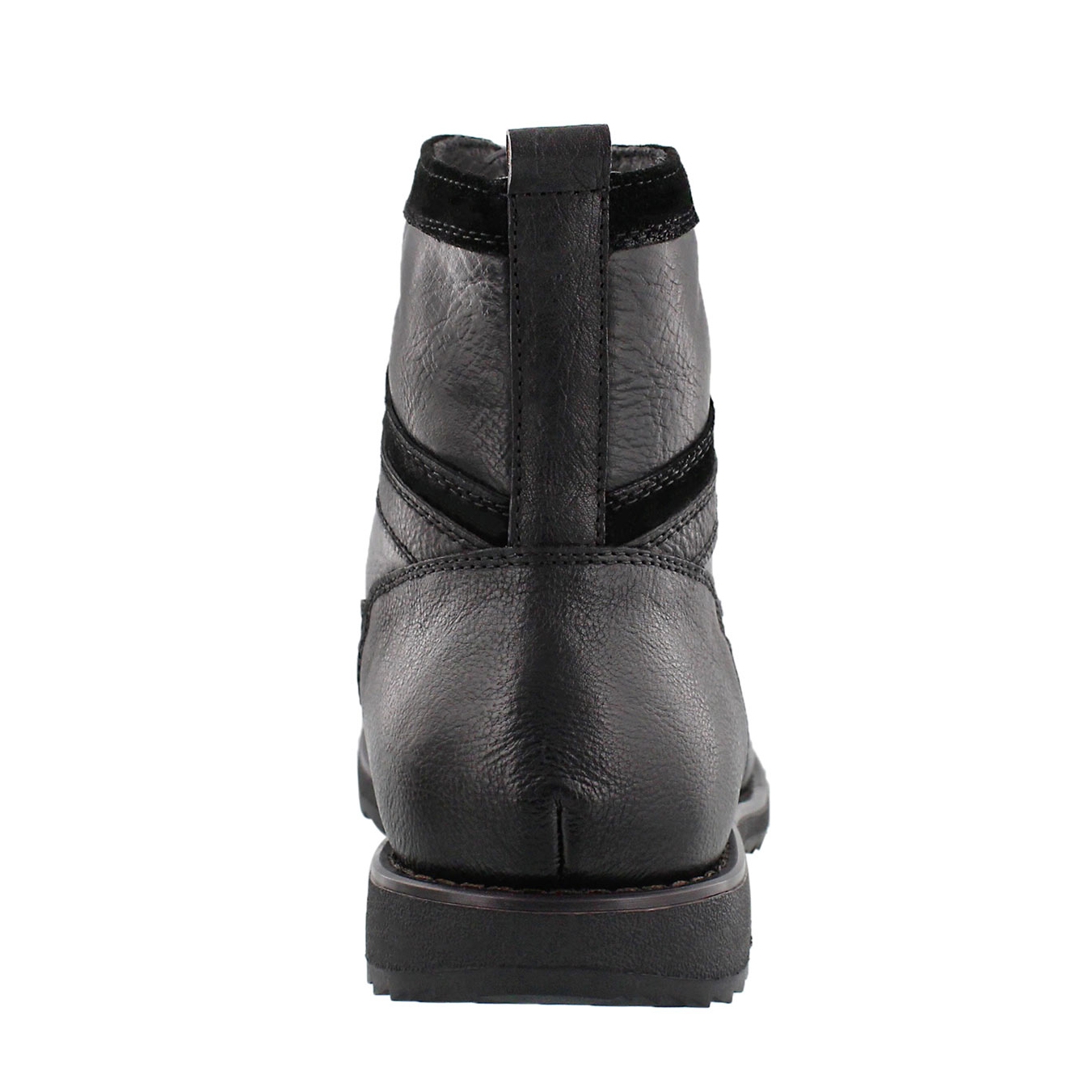 Mns Maldini black leather ankle boot