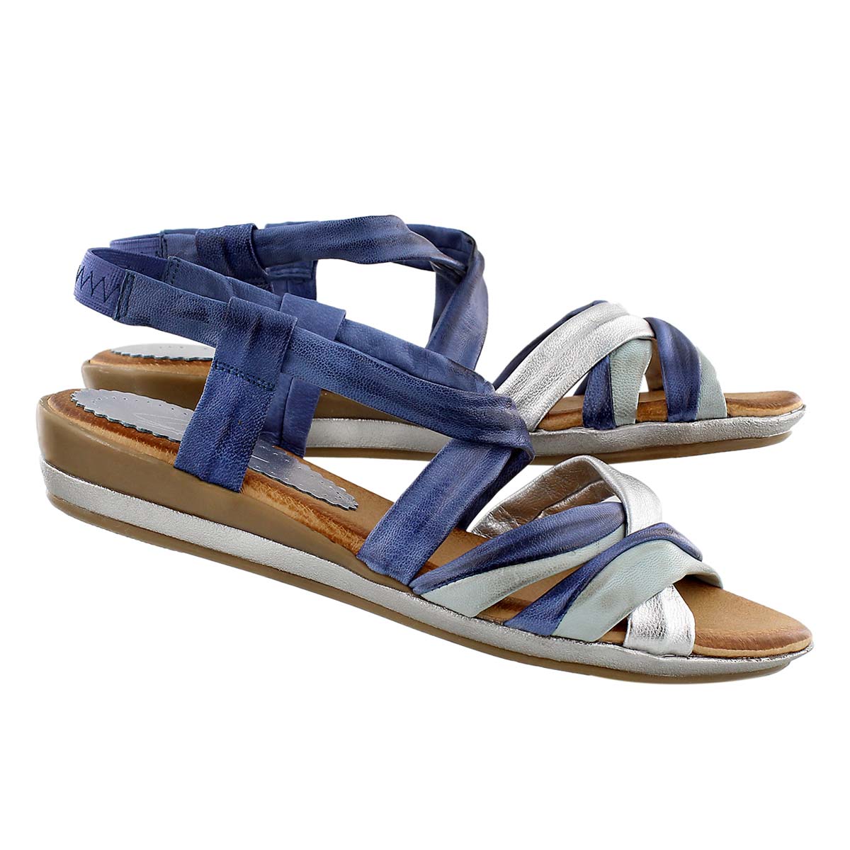 Sandale décontractée Marie, bleu, femmes