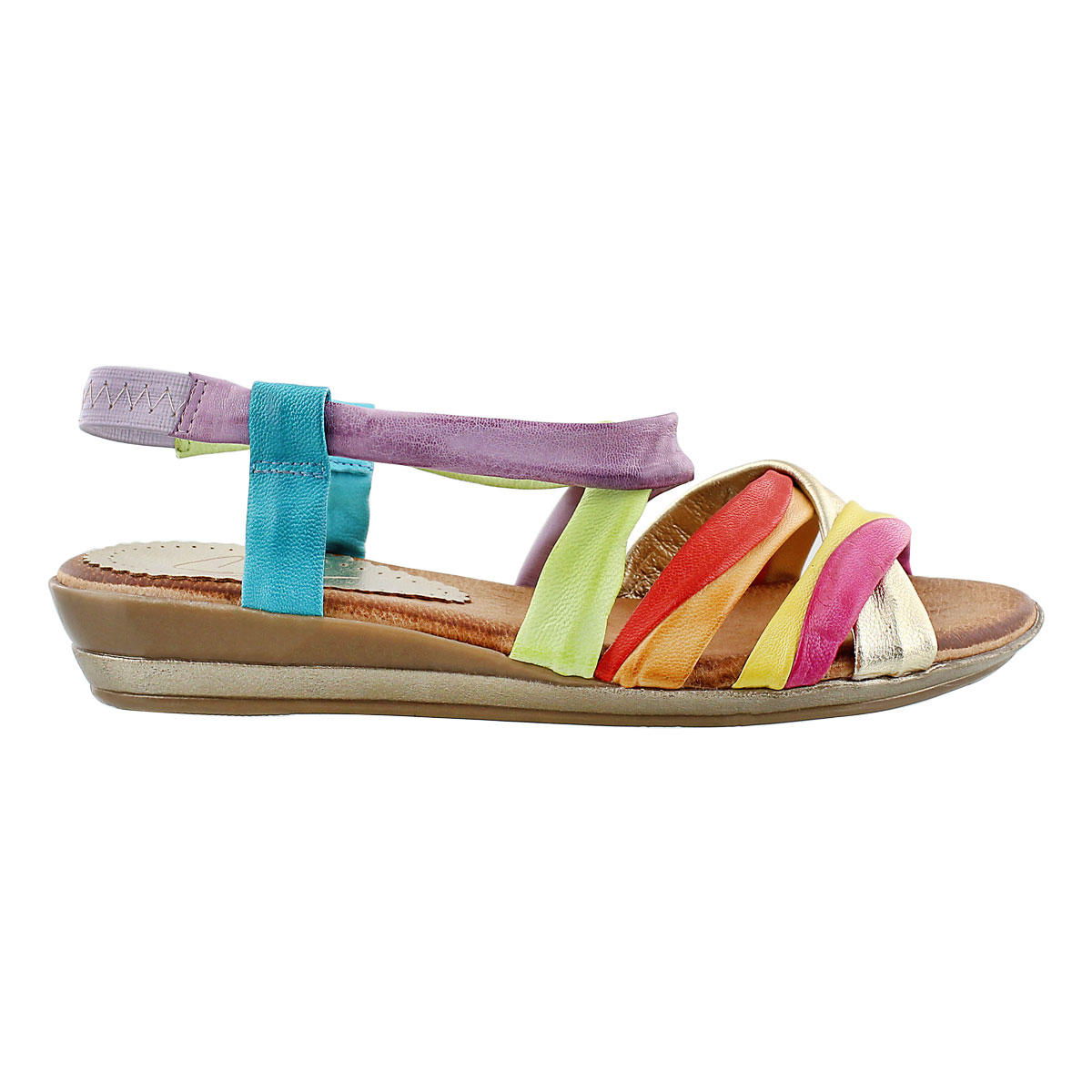 Lds Maire multi-coloured casual sandal
