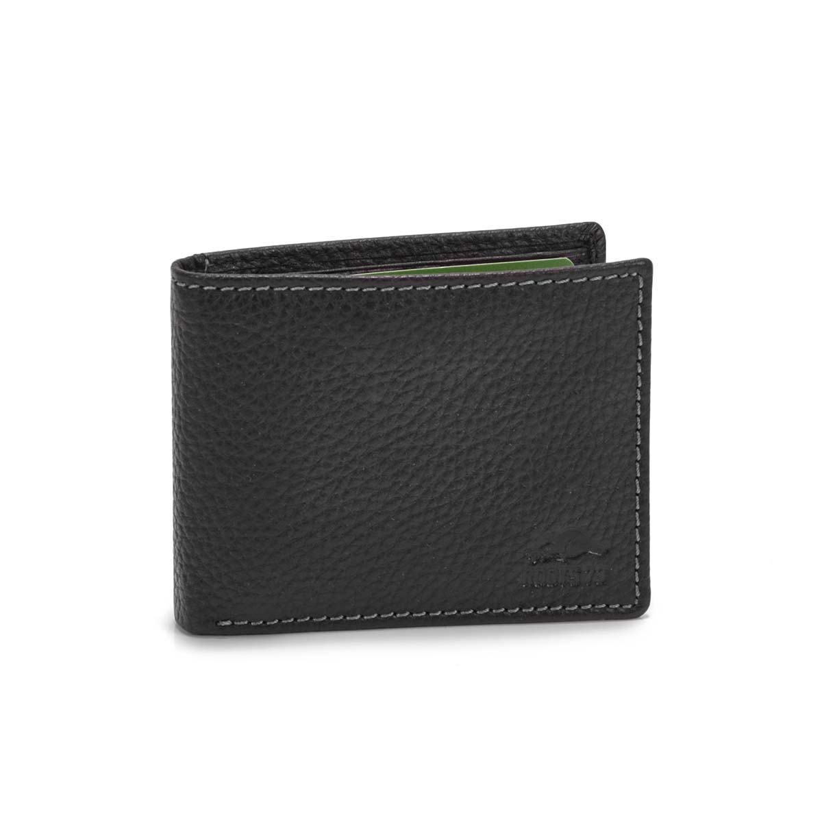 Men's MARINE black slimfold wallet