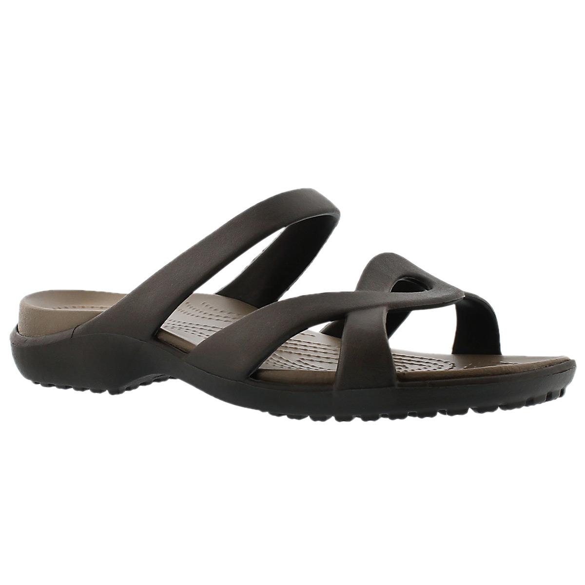 Lds Meleen Twist espresso casual sandal