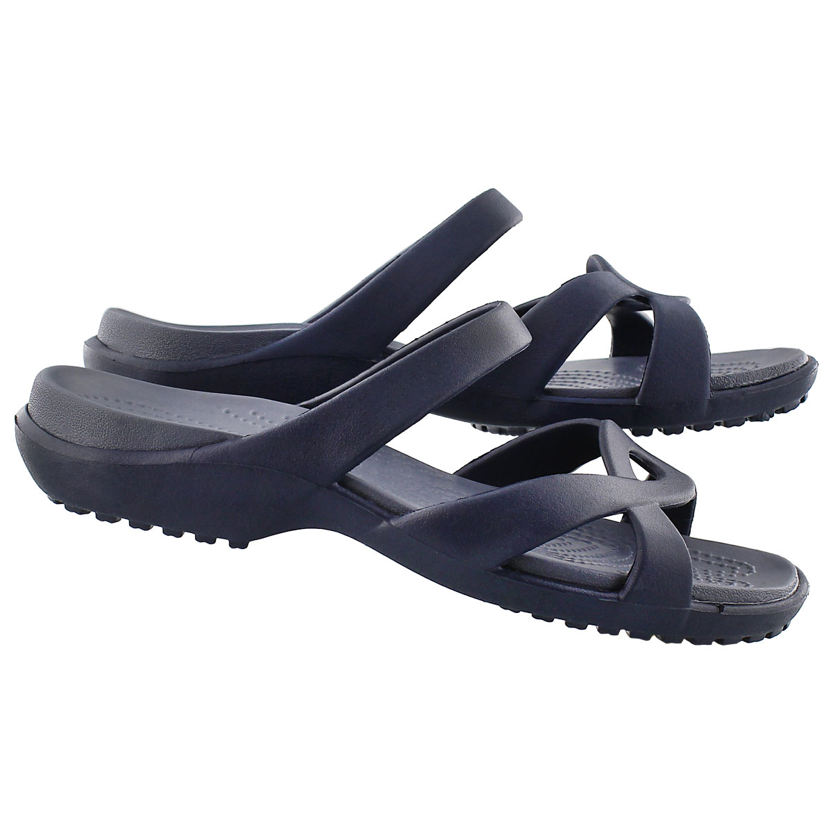 Lds Meleen Twist navy casual sandal