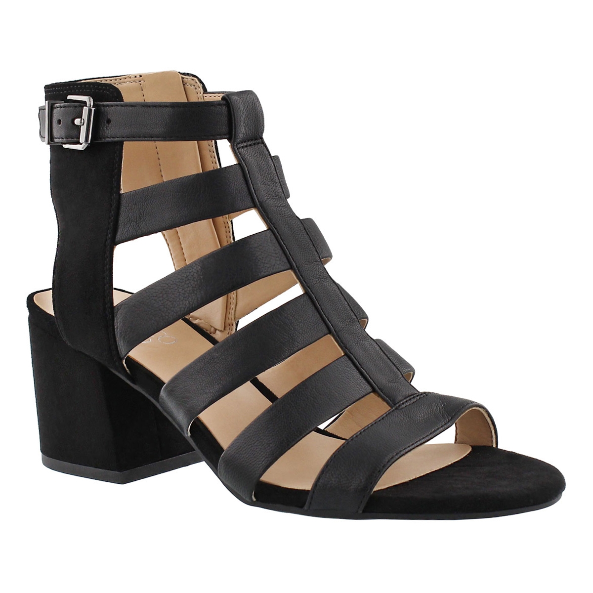 Women's MESA black dress sandals