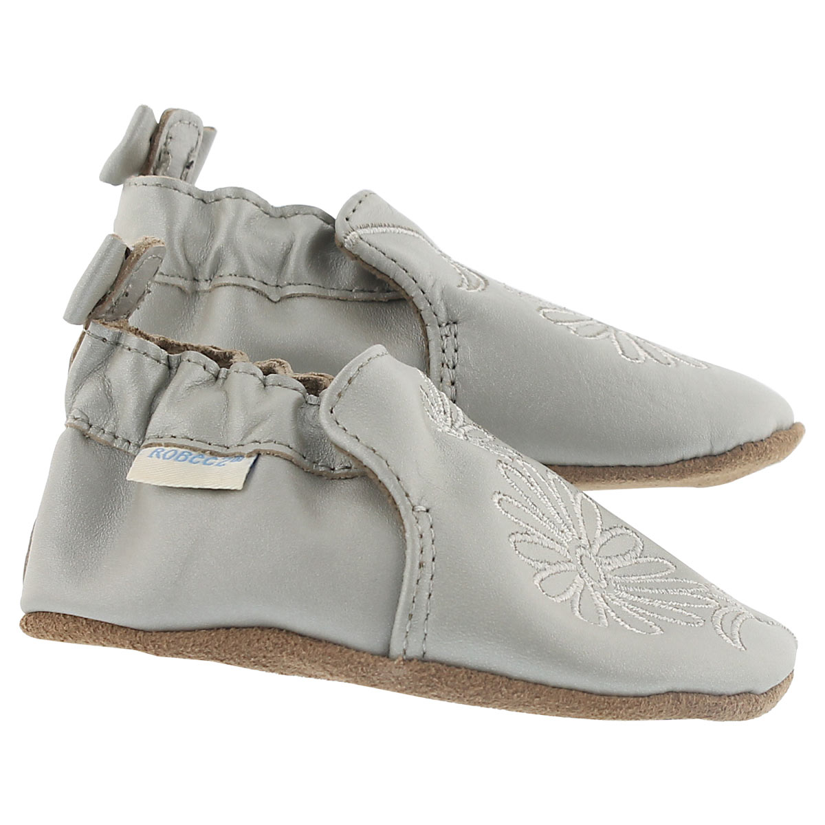 Inf Metallic Mist silver sole slipper