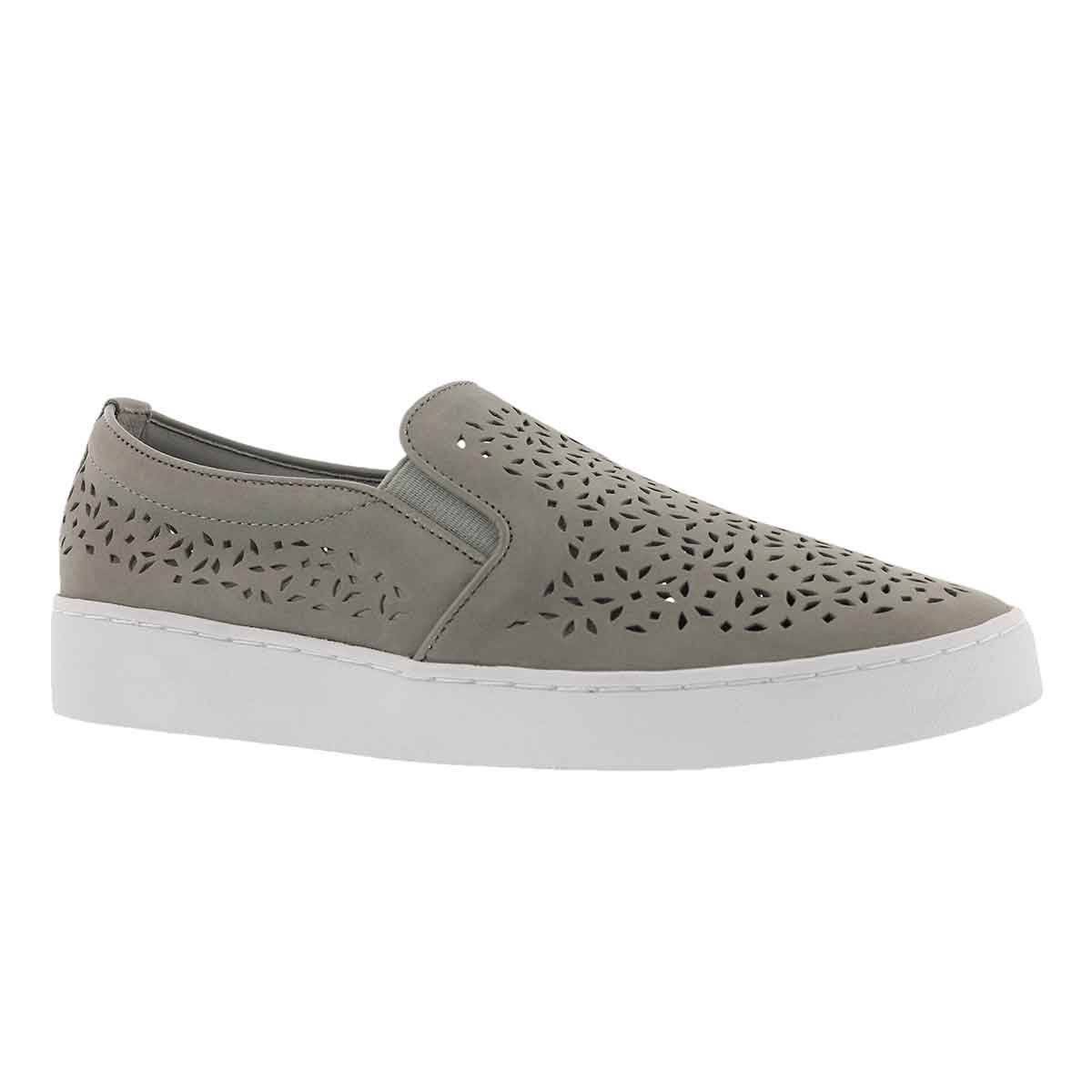 Women's MIDI PERF grey casual slip on shoes
