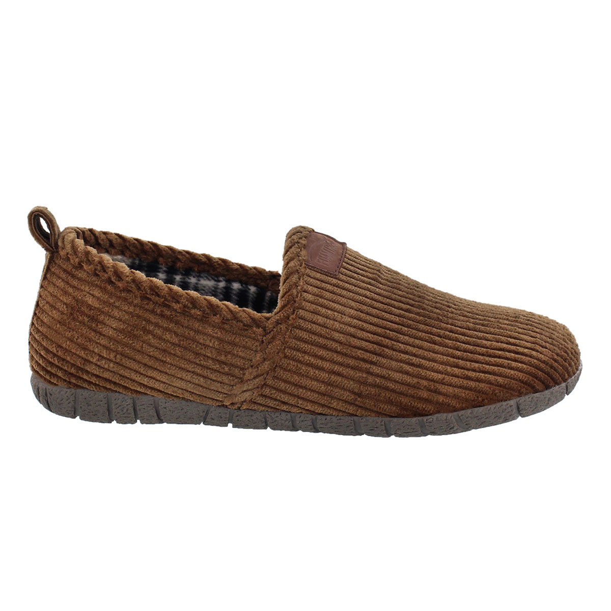 Mns Milton brown closed back slipper