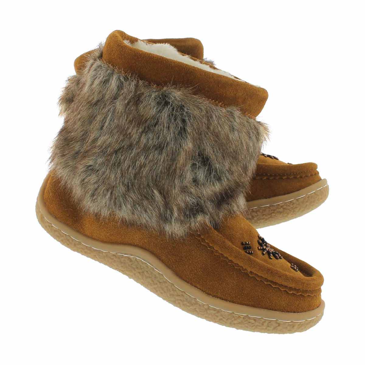 Bottines MiniMuk, noisette, filles