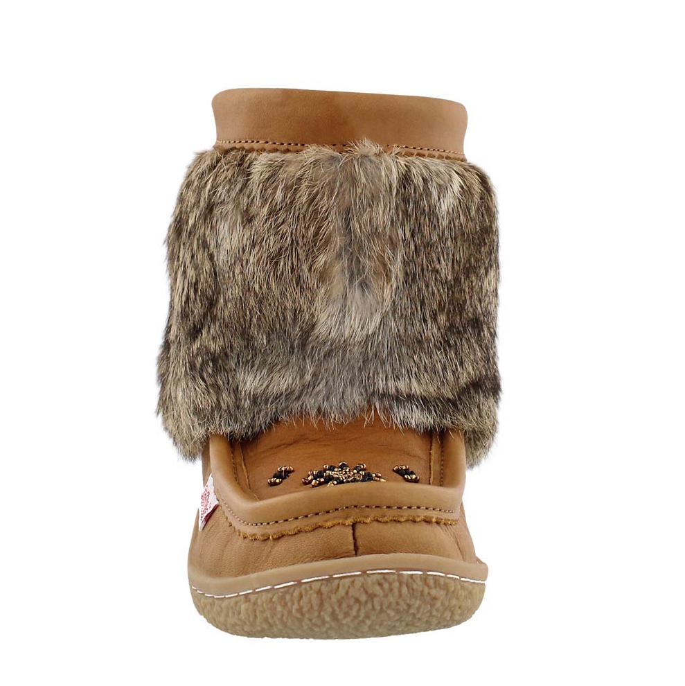 Lds cork leather mini mukluk