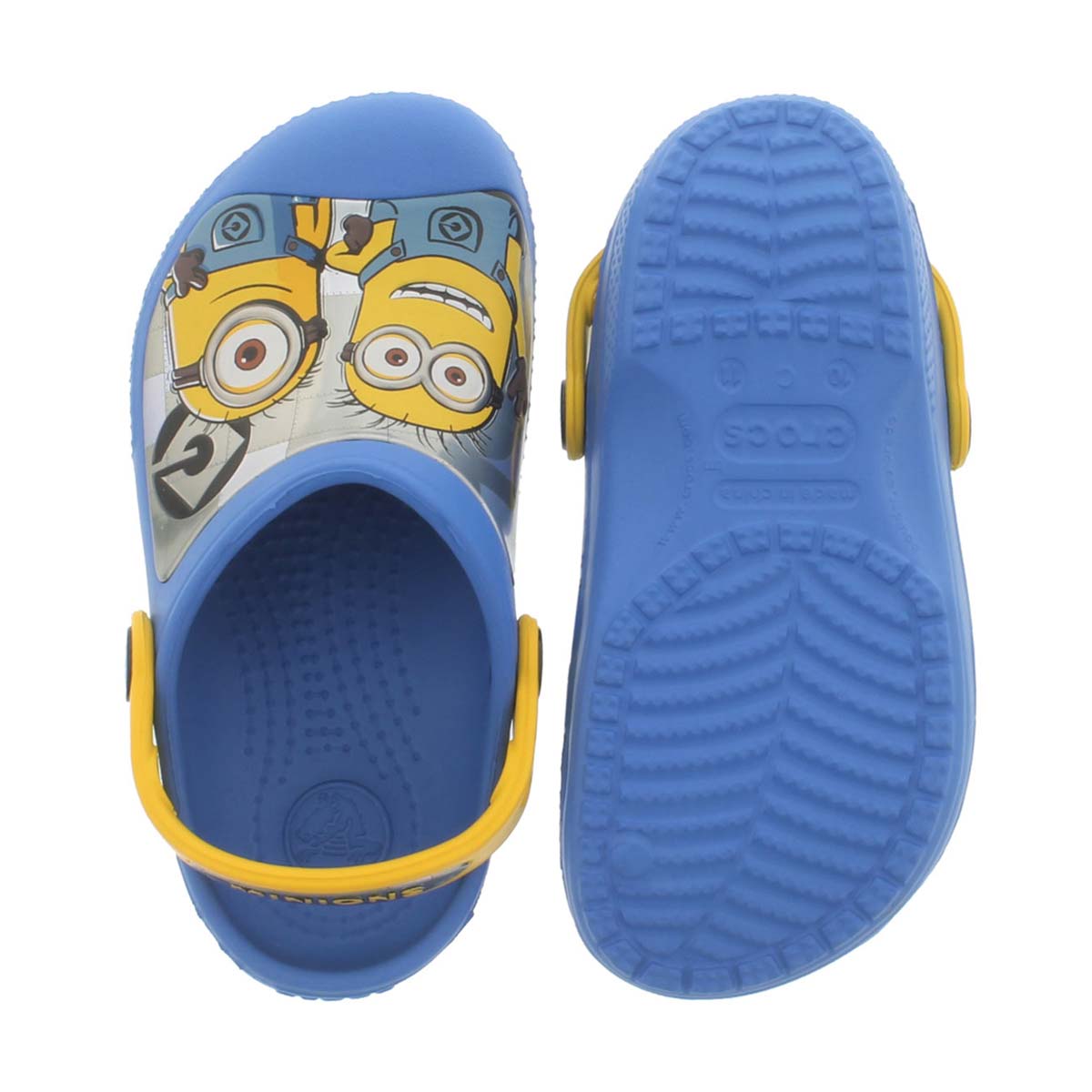 Chlds Minions blue/yellow comfort clog