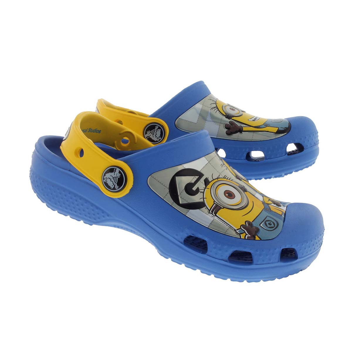 Chlds Minions blue/yellow comfort clog