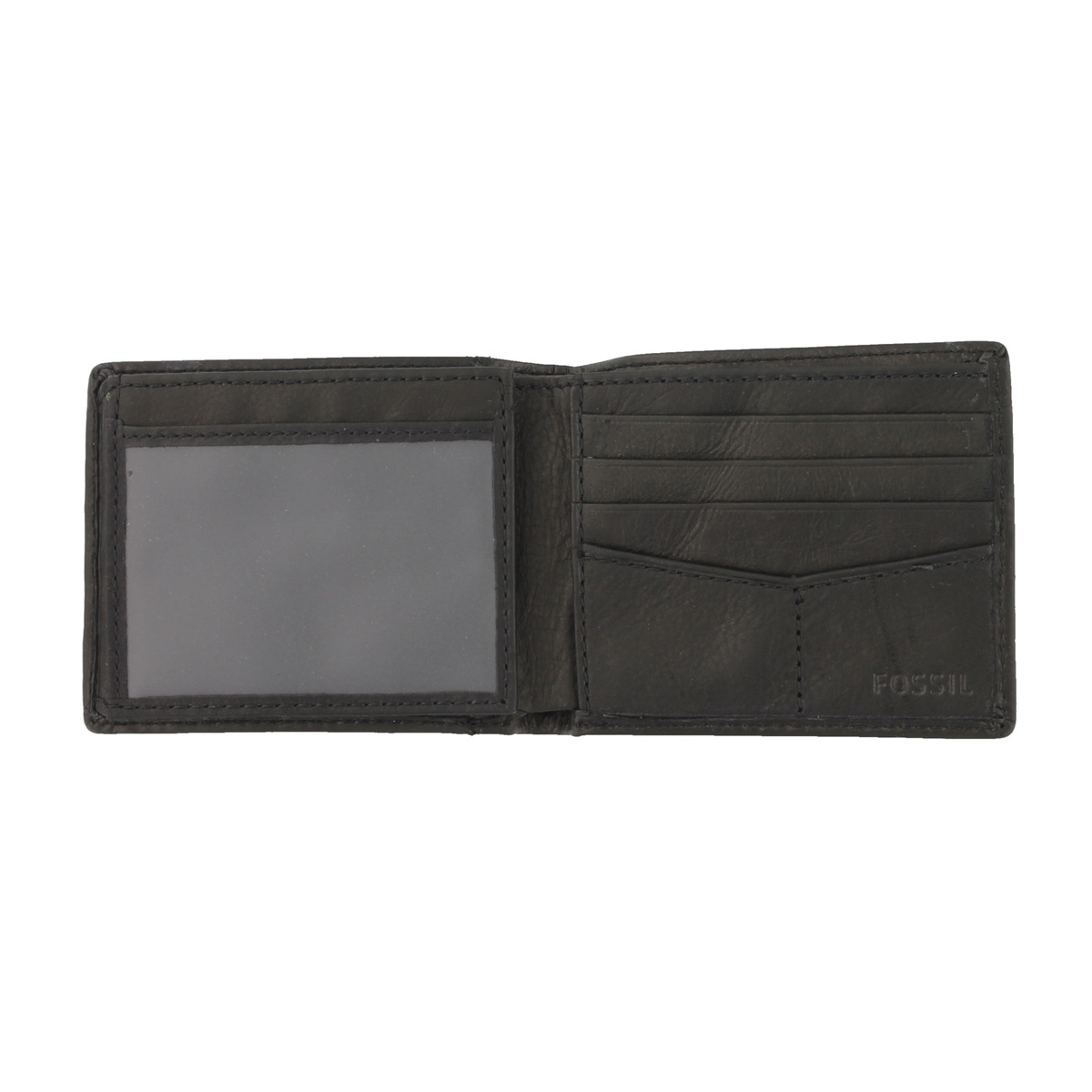 Mns Ingram Traveler black leather wallet