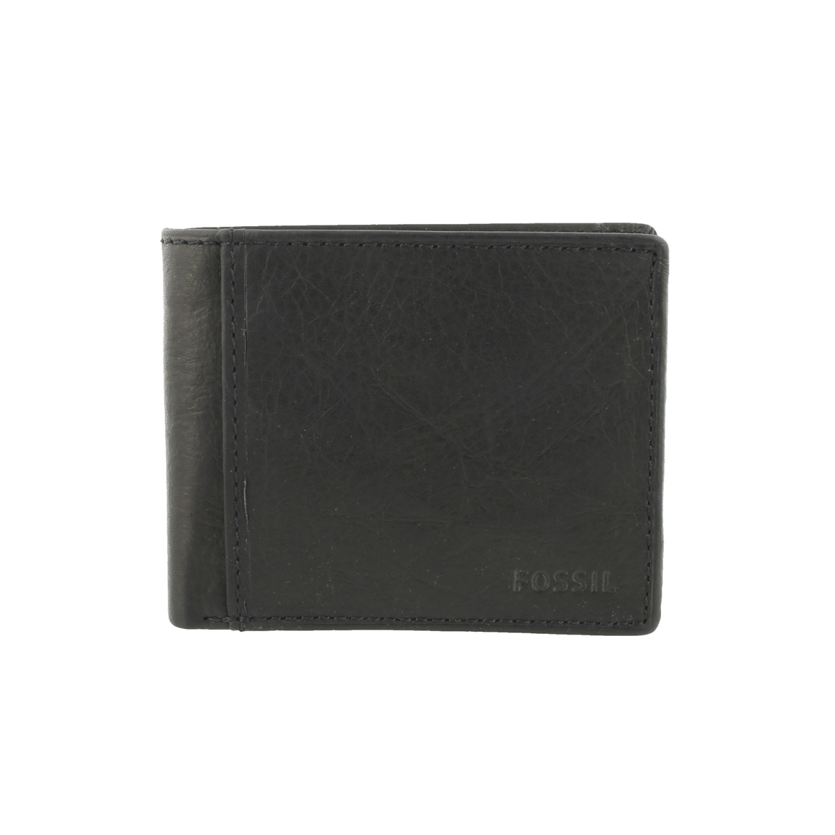 Mns Ingram Traveler black leather wallet