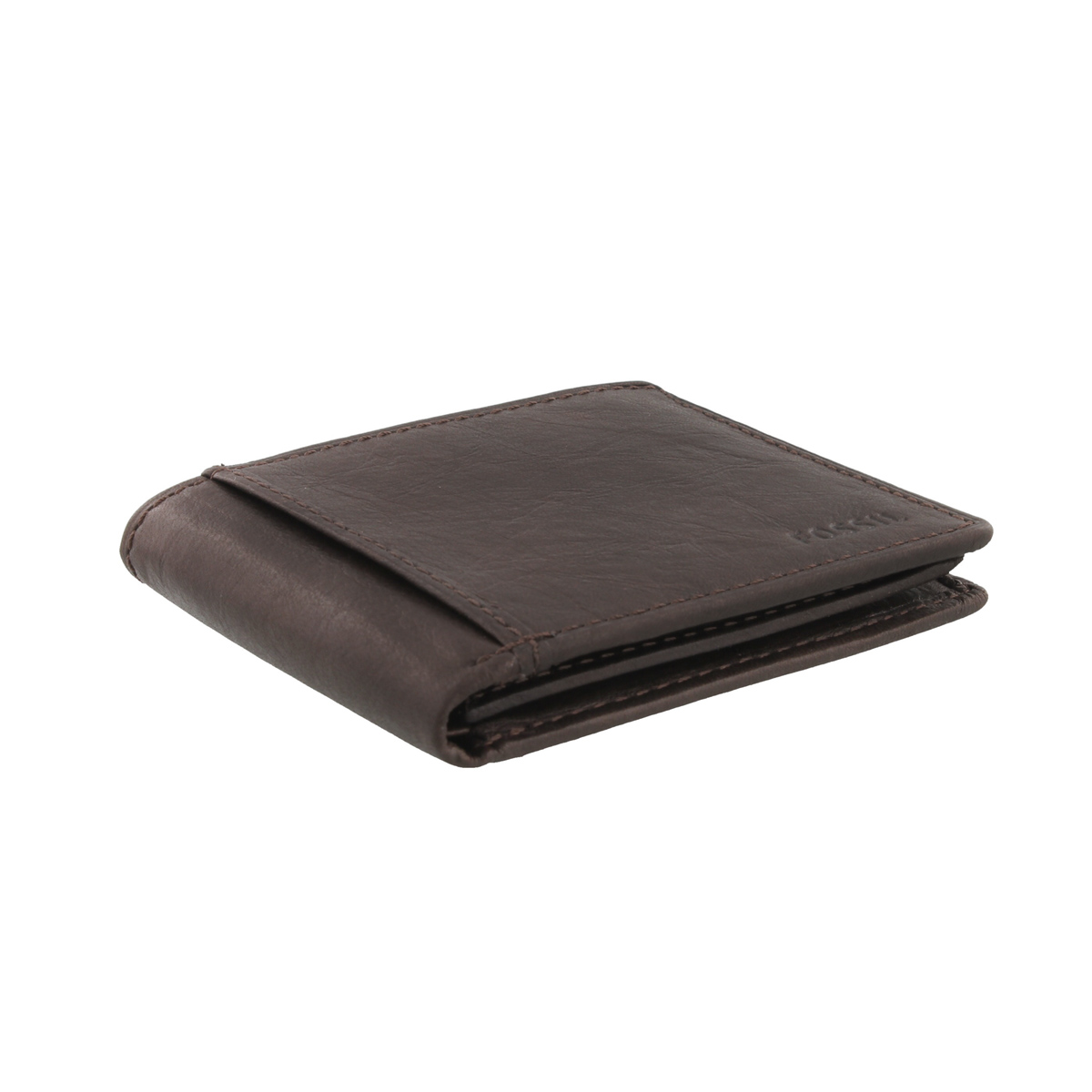 Mns Ingram Traveler brown leather wallet