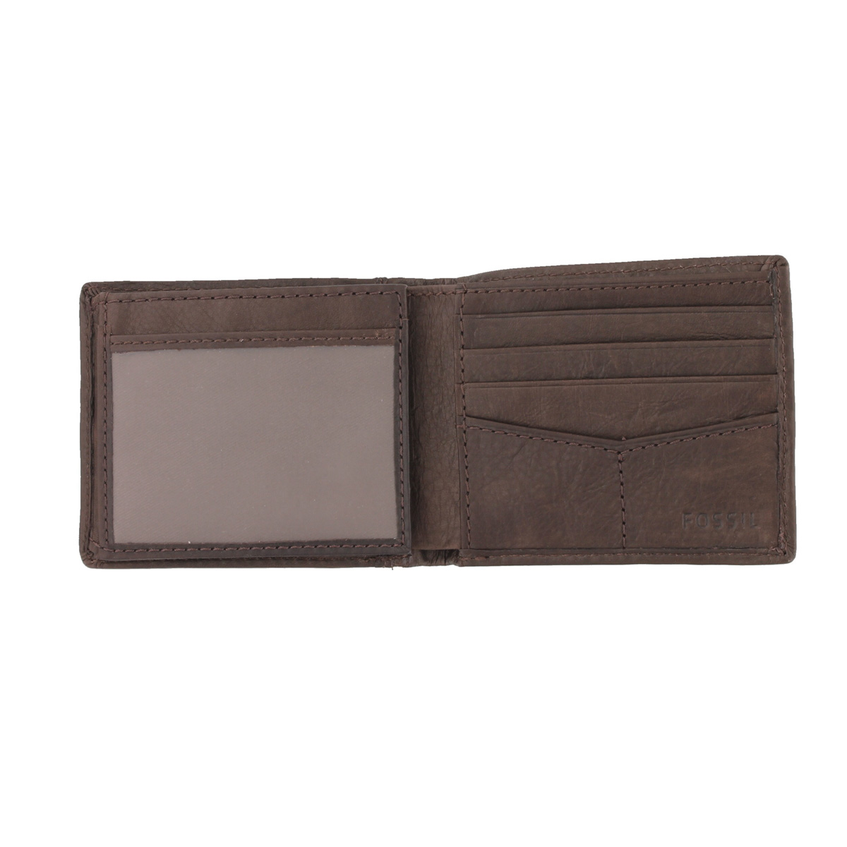 Mns Ingram Traveler brown leather wallet