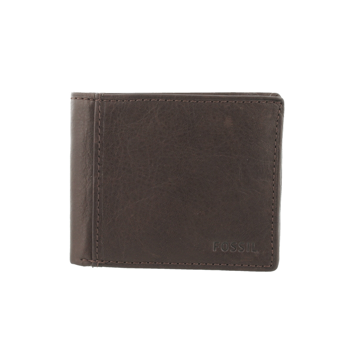 Mns Ingram Traveler brown leather wallet