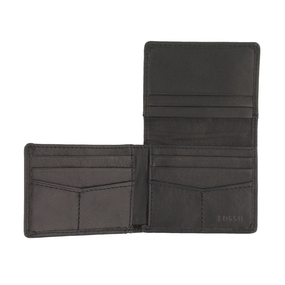 Mns Ingram Execufold blk leather wallet