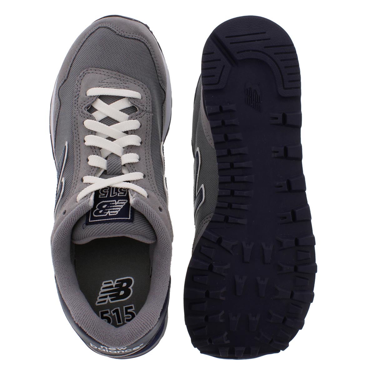 Mns 515 grey lace up sneaker