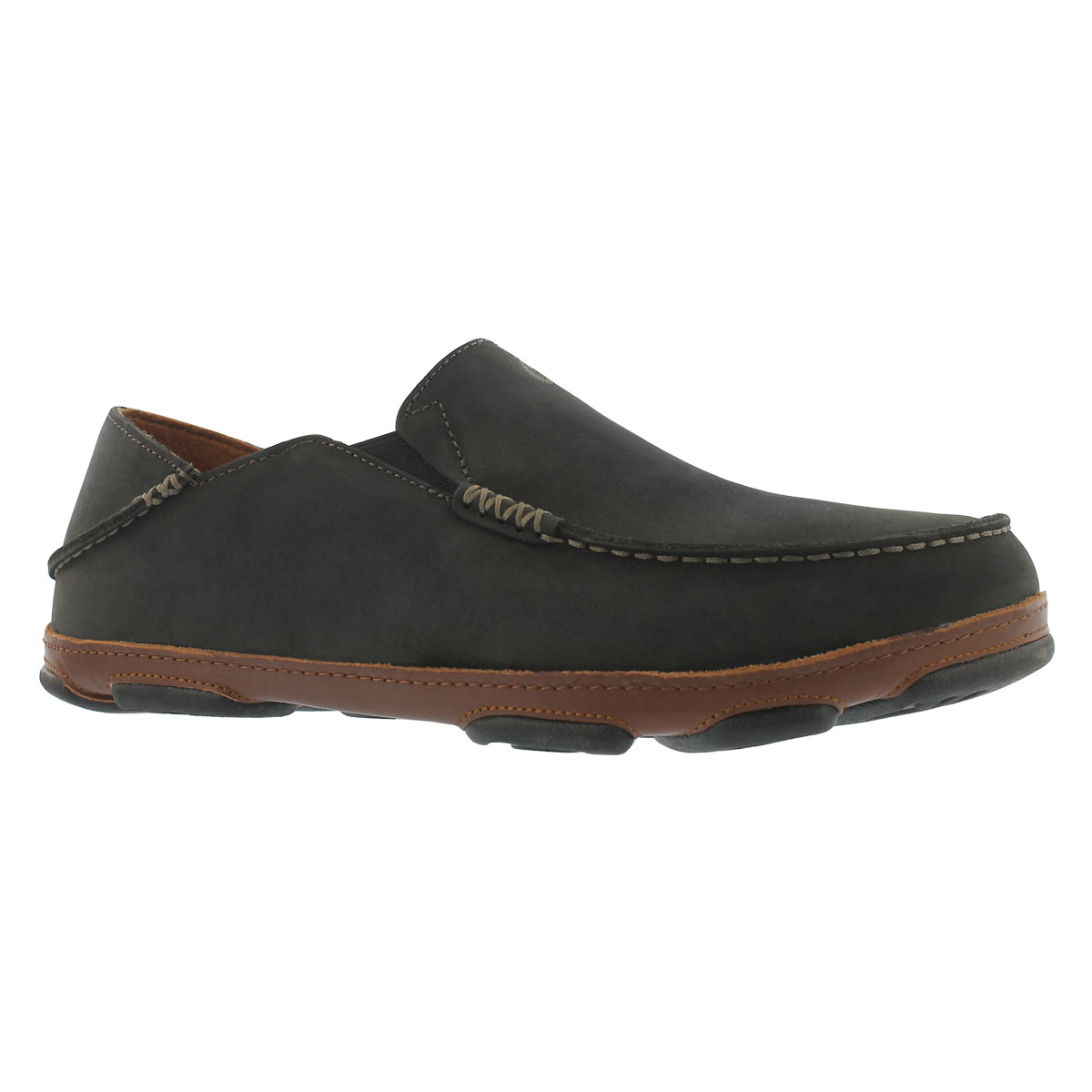 Mns Moloa black slip on casual shoe