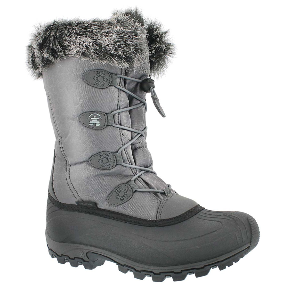 Women's MOMENTUM charcoal winter boots