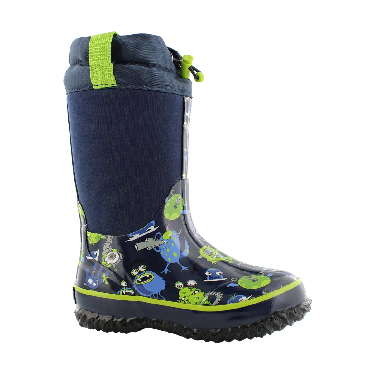 Bys Monster nvy wtpf pull on winter boot