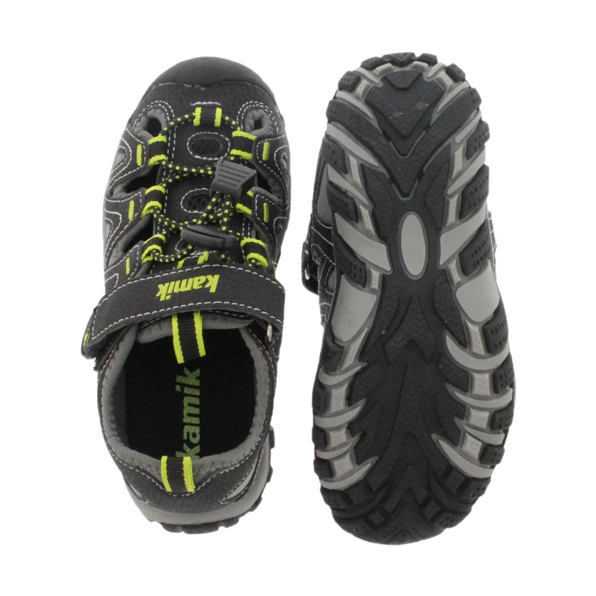 Bys Moorings black fisherman sandal