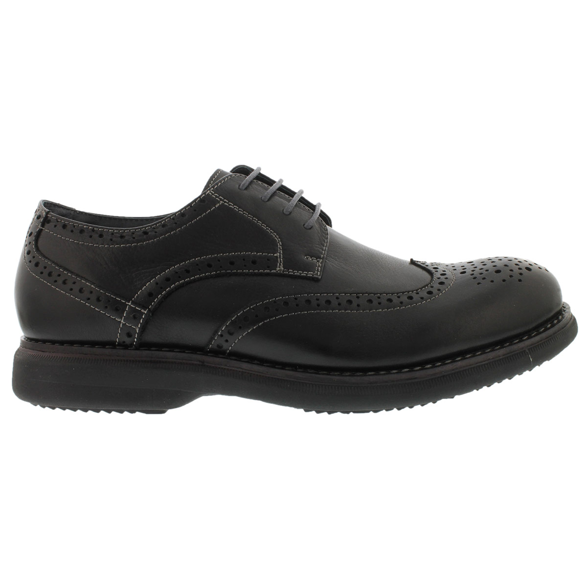 Mns Motion black 4-eye dress shoe