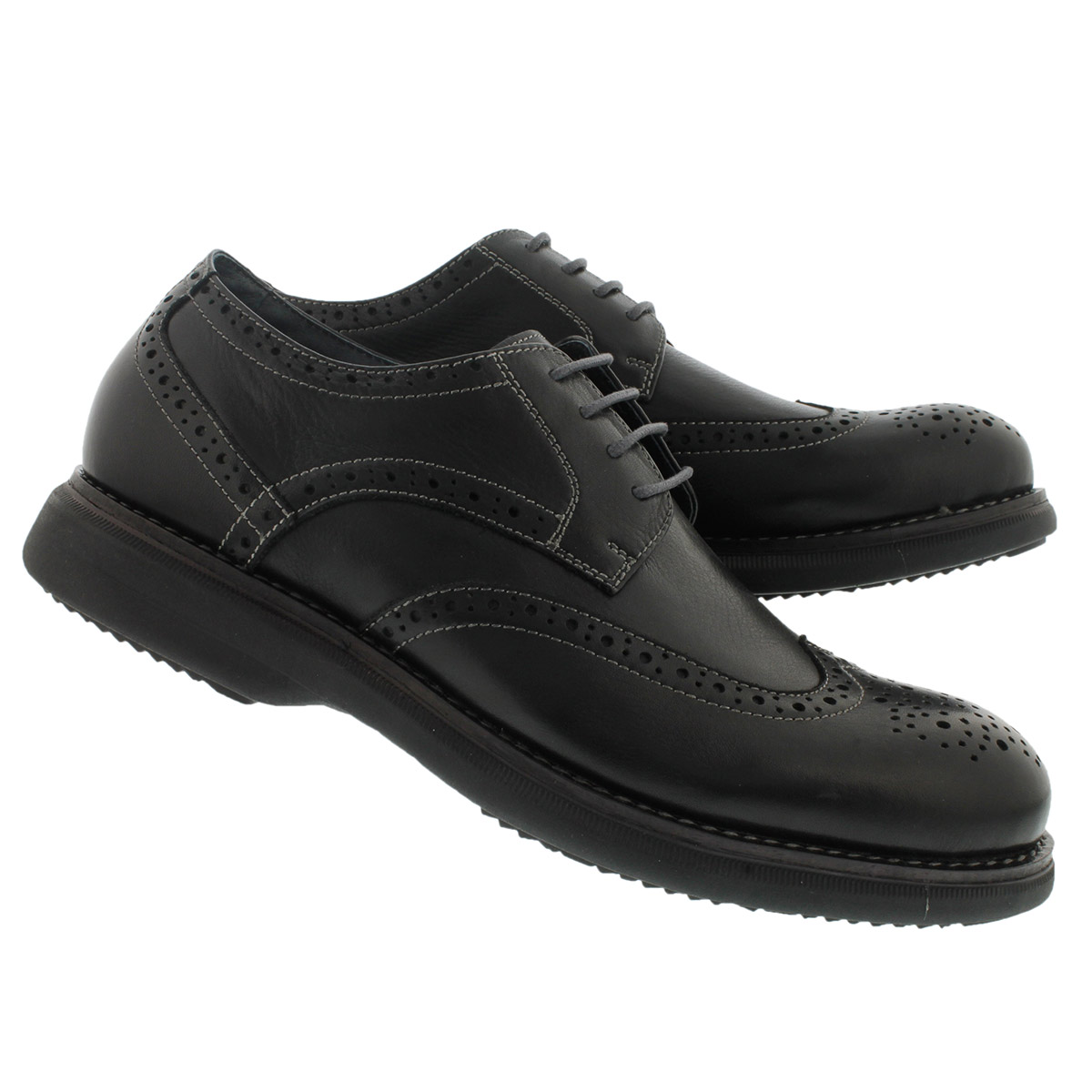 Mns Motion black 4-eye dress shoe