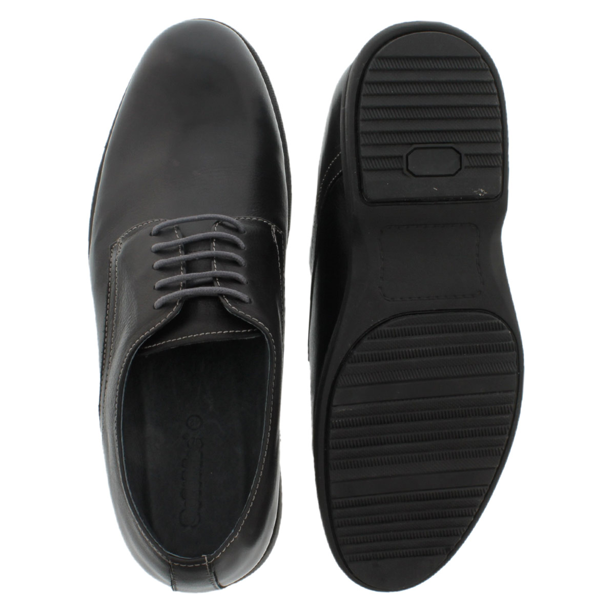 Mns Motor black 5-eye oxford dress shoe