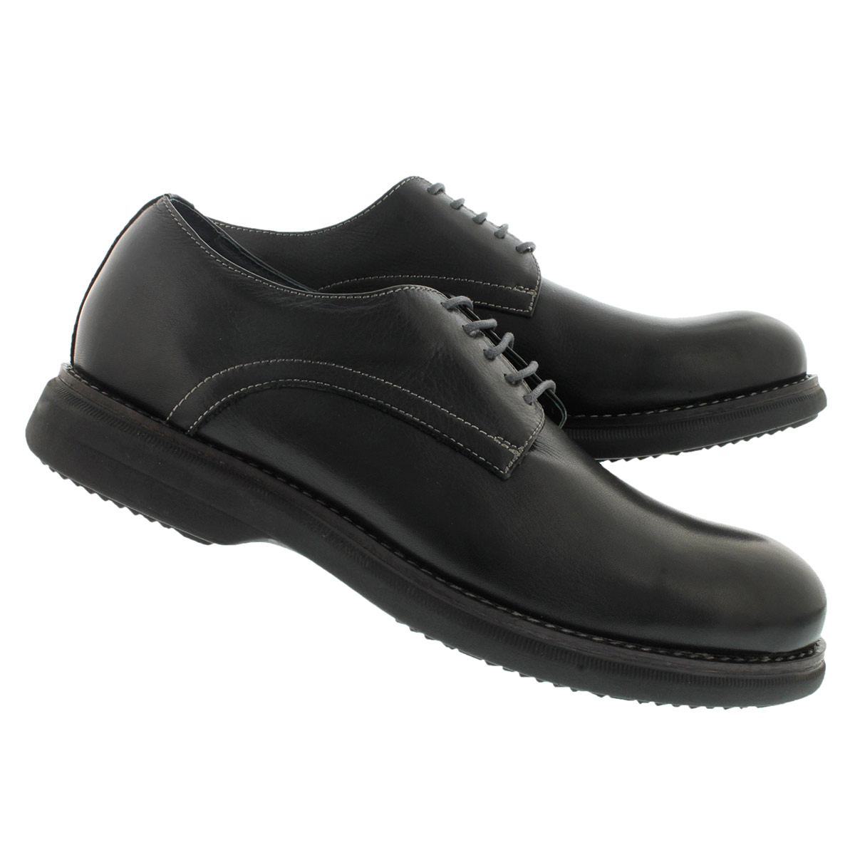 Mns Motor black 5-eye oxford dress shoe